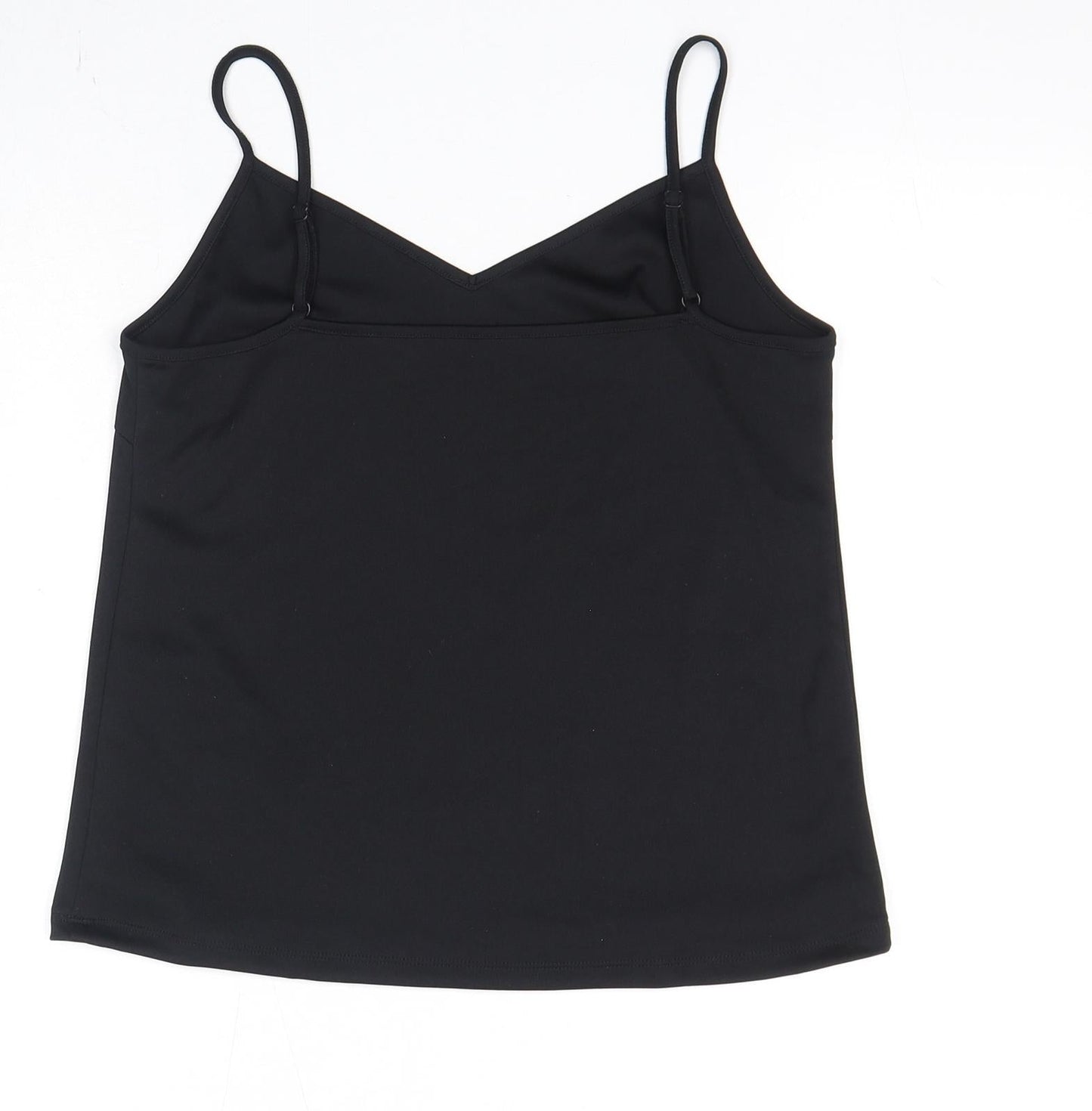 Womens UK Size 8 Marks and Spencer Black Camisole Tank