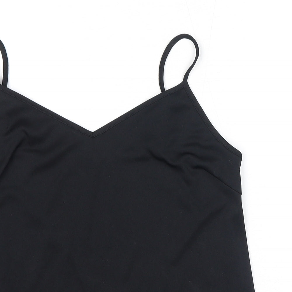 Womens UK Size 8 Marks and Spencer Black Camisole Tank