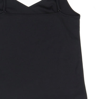 Womens UK Size 8 Marks and Spencer Black Camisole Tank