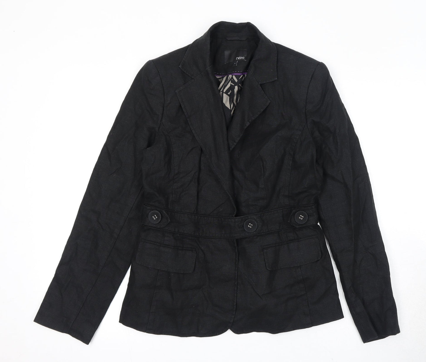 Womens UK Size 10 NEXT Black Jacket