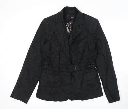Womens UK Size 10 NEXT Black Jacket