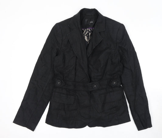 Womens UK Size 10 NEXT Black Jacket