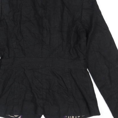 Womens UK Size 10 NEXT Black Jacket