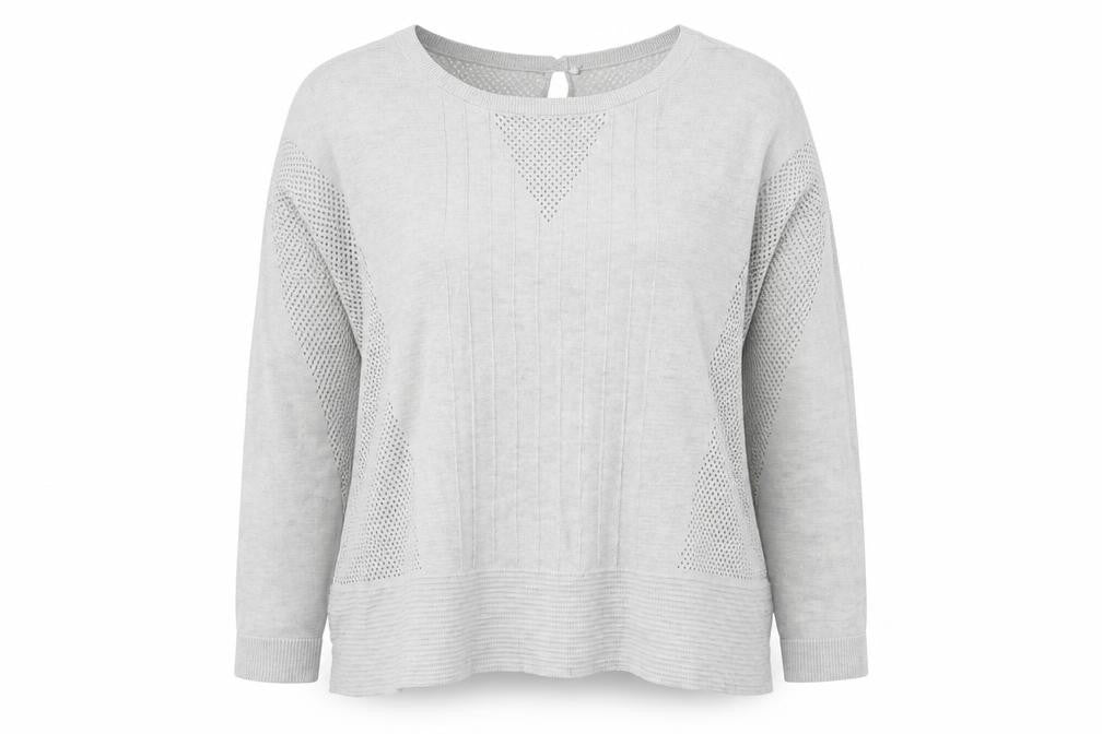 Womens UK Size L Maison De Nimes Grey Pullover Jumper