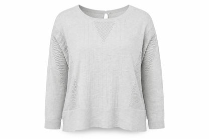 Womens UK Size L Maison De Nimes Grey Pullover Jumper