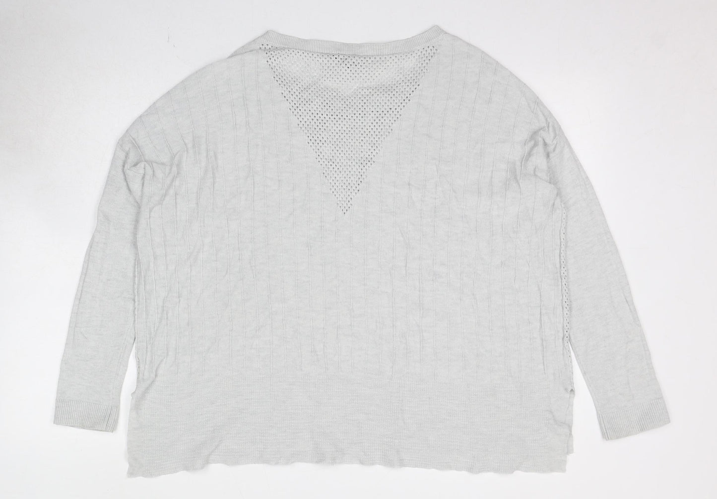 Womens UK Size L Maison De Nimes Grey Pullover Jumper