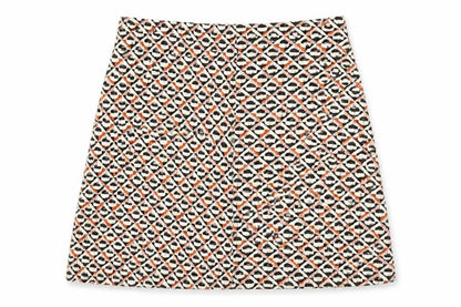 Pull&Bear Womens Multicoloured Geometric Polyester A-Line Skirt Size M