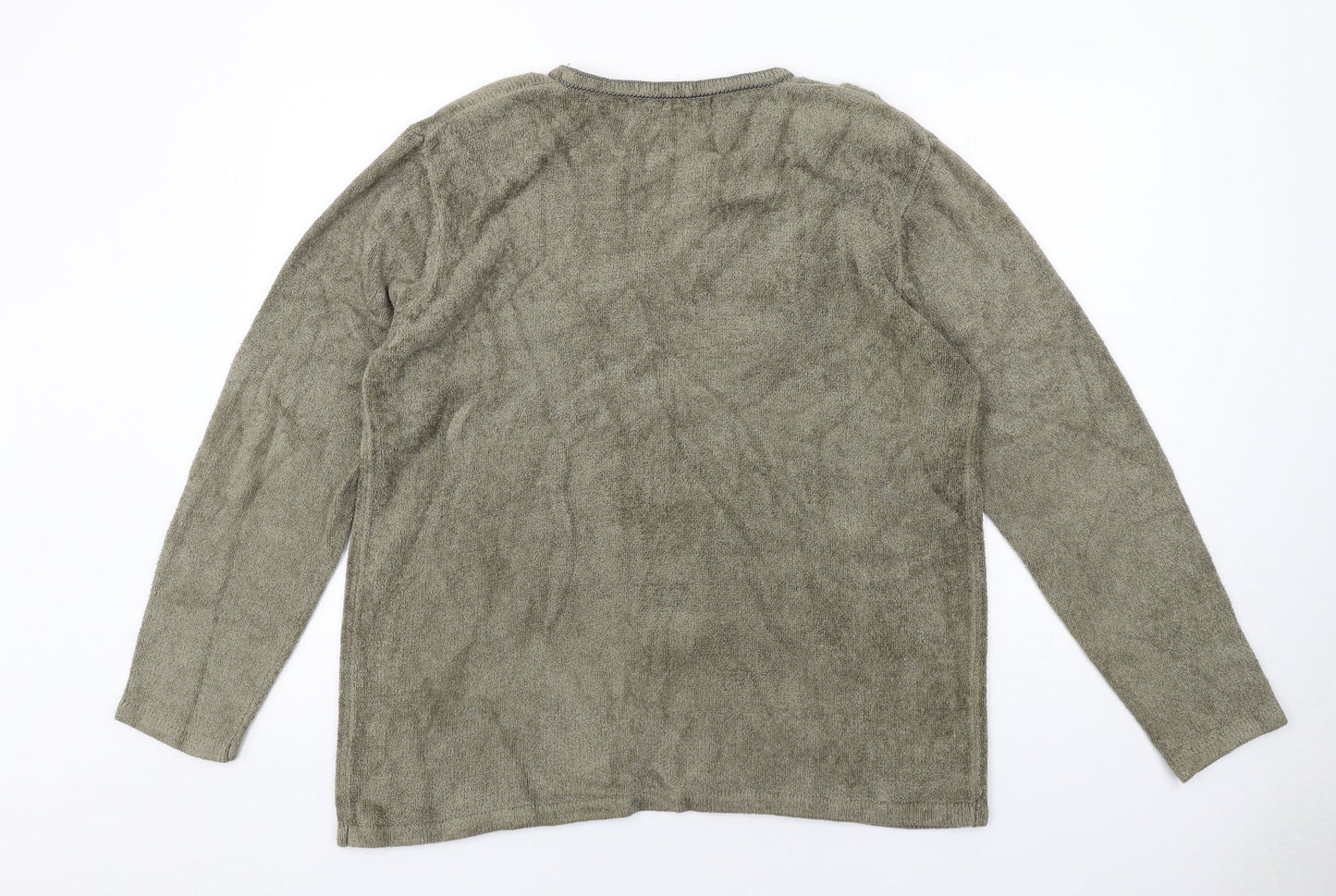 Womens UK Size M Roman Green Cardigan Jumper