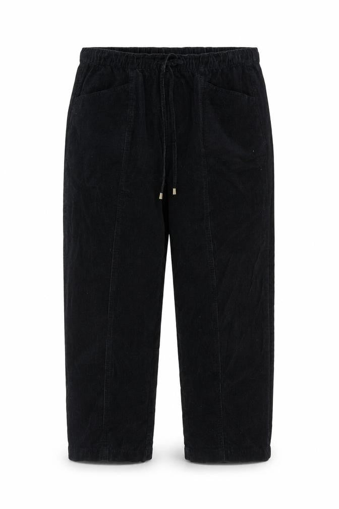 Womens UK Size 12 EWM Regular Fit Jogger Black Trousers
