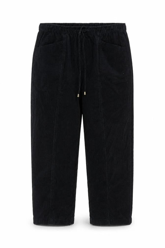 Womens UK Size 12 EWM Regular Fit Jogger Black Trousers