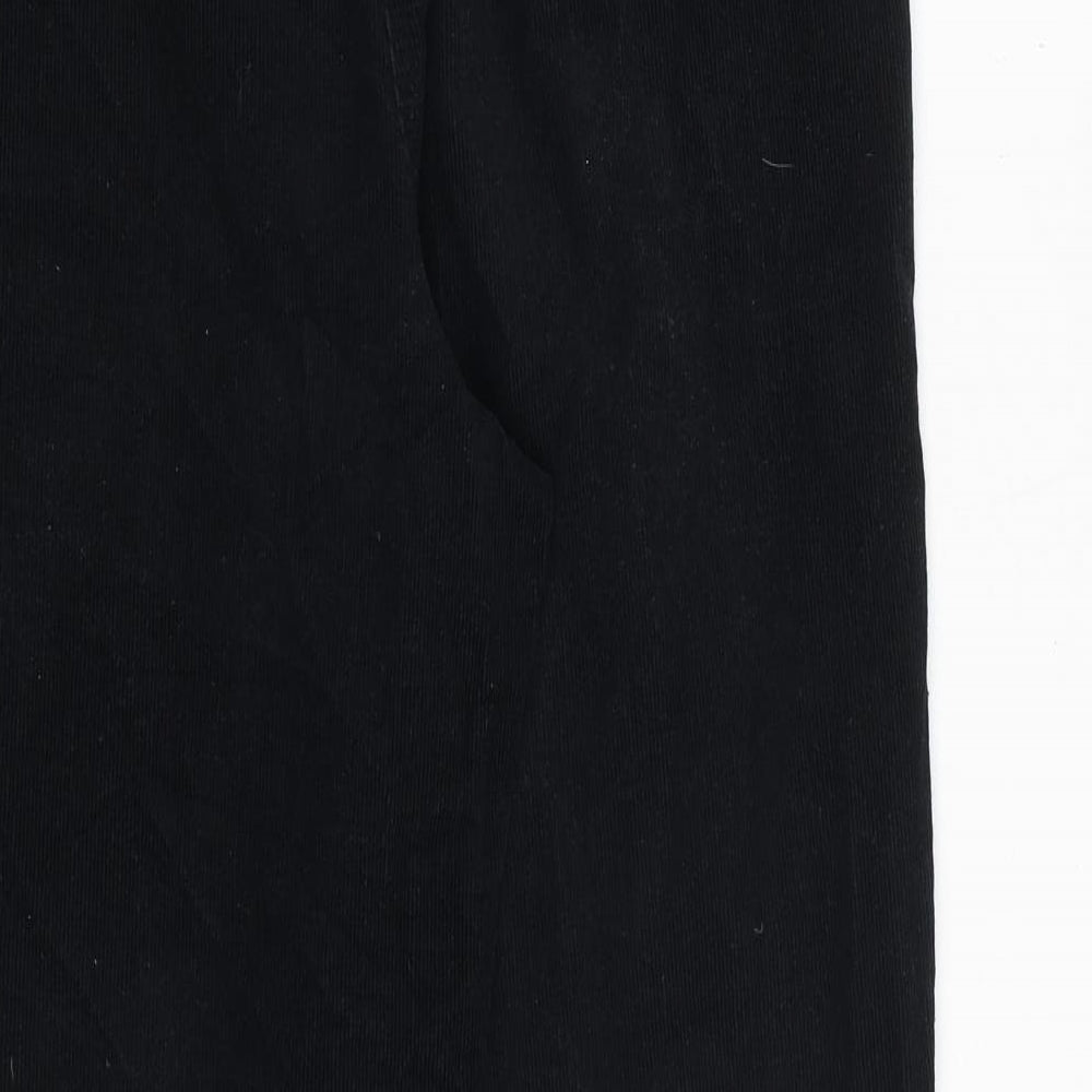 Womens UK Size 12 EWM Regular Fit Jogger Black Trousers
