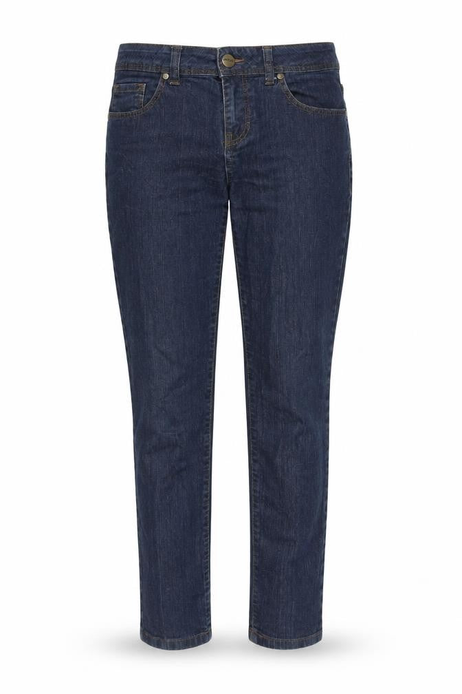 Womens UK Size 10 YESYES Regular Fit Tapered Blue Jeans