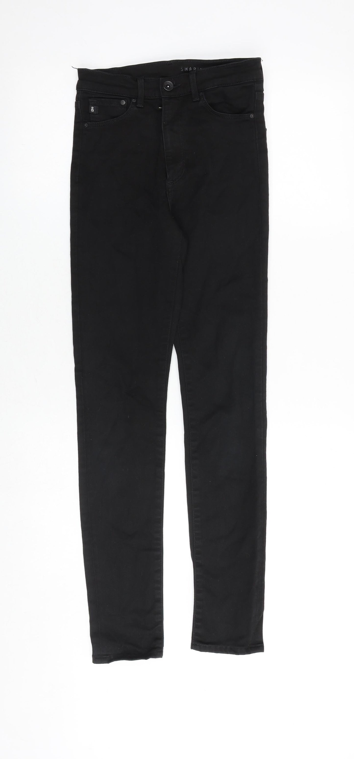 Womens UK Size 26 in H&M Regular Fit Skinny Black Jeans