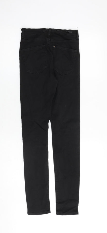 Womens UK Size 26 in H&M Regular Fit Skinny Black Jeans