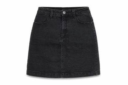 Womens UK Size 8 Missguided A-Line Denim Skirt