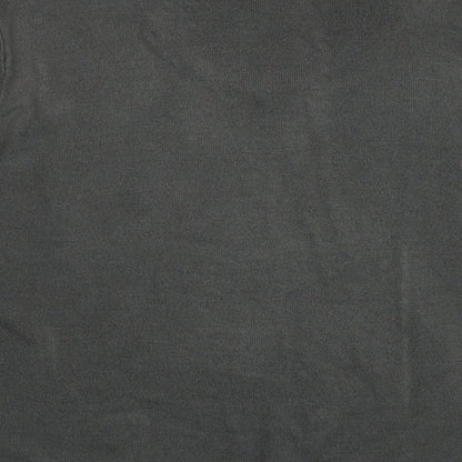 Marks and Spencer Mens Grey V-Neck Acrylic Pullover Jumper Size L Long Sleeve