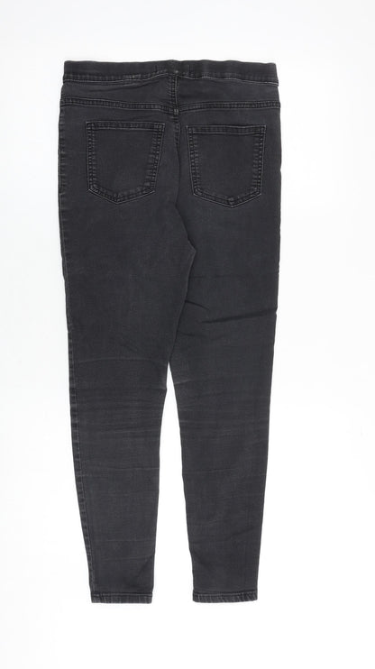Womens UK Size 10 Marks and Spencer Regular Fit Jegging Grey Jeans