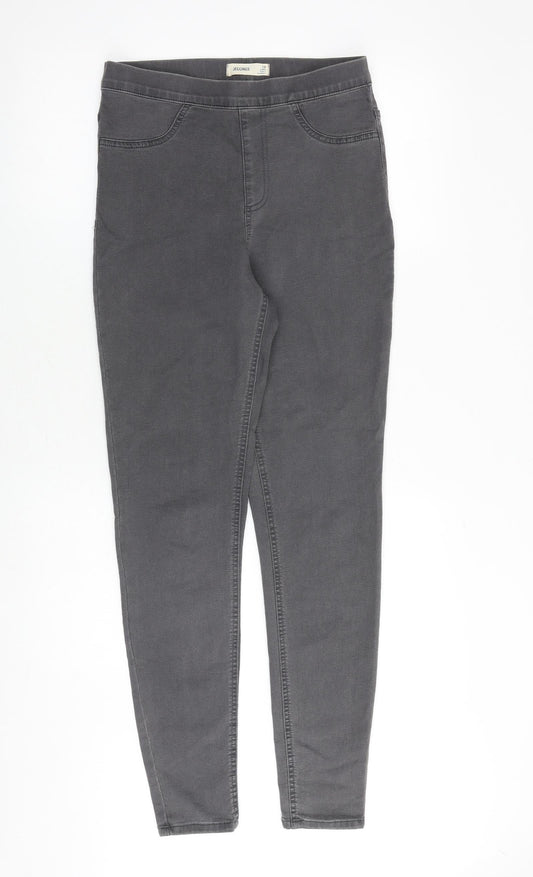 Womens UK Size 10 Marks and Spencer Regular Fit Jegging Grey Jeans