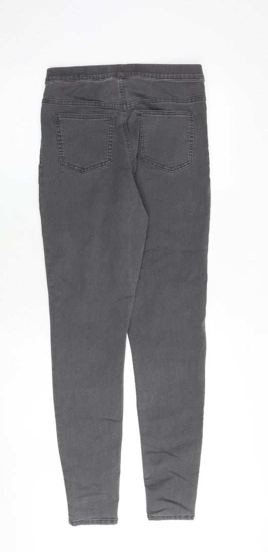Womens UK Size 10 Marks and Spencer Regular Fit Jegging Grey Jeans