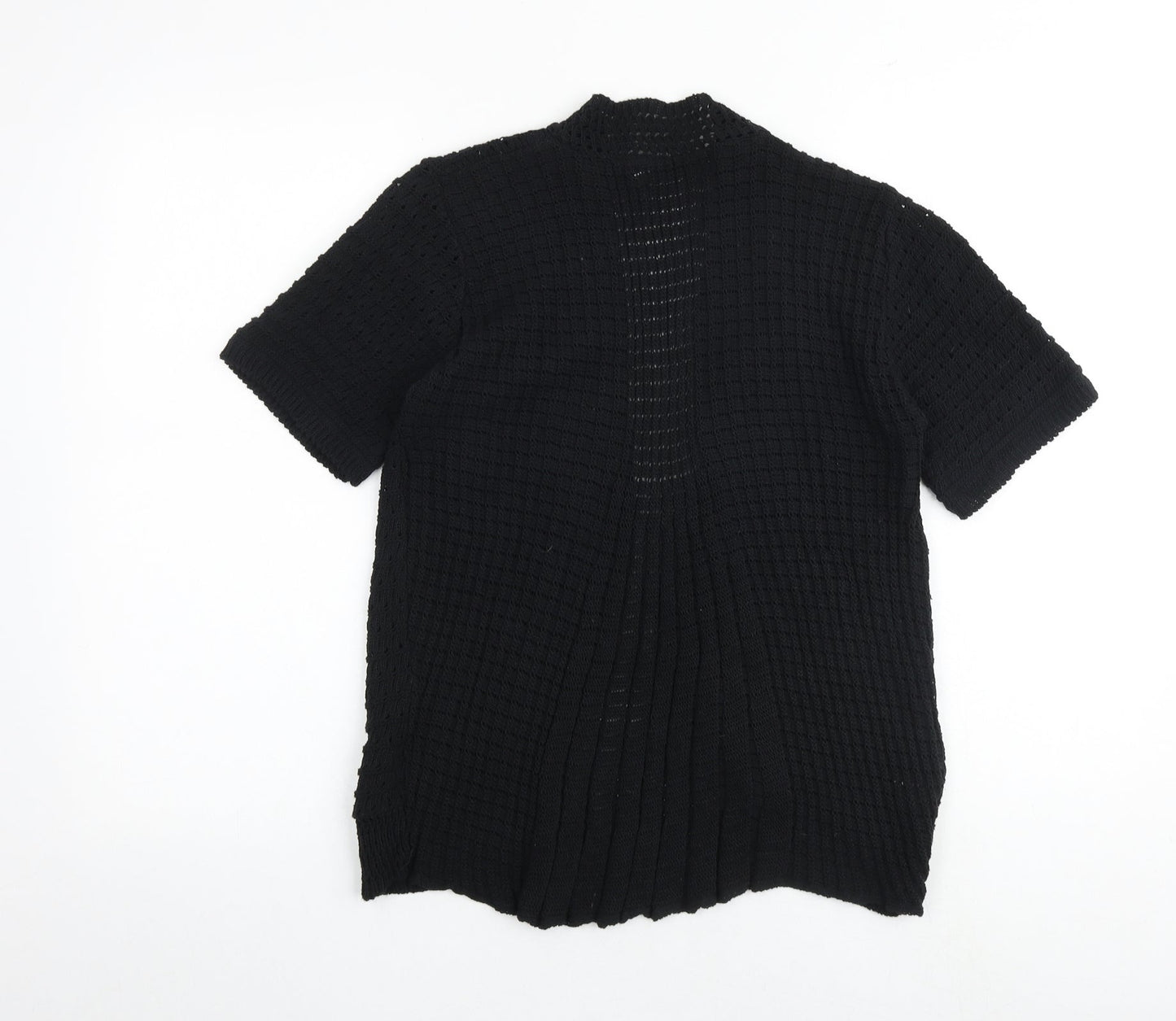 Womens UK Size M Pure & Natural Black Pullover Jumper