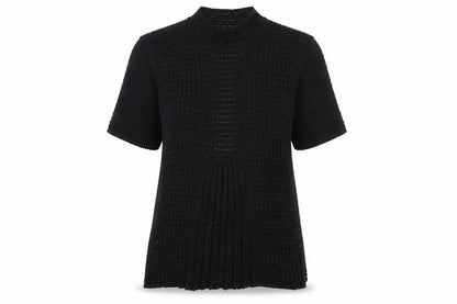 Womens UK Size M Pure & Natural Black Pullover Jumper