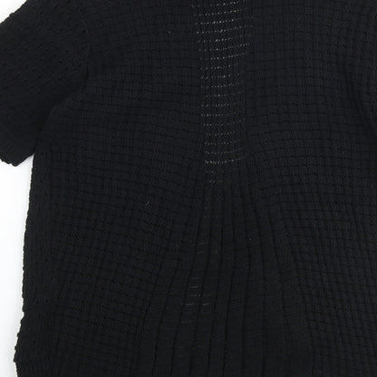 Womens UK Size M Pure & Natural Black Pullover Jumper