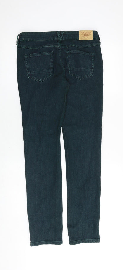 EDC Womens Green Cotton Skinny Jeans Size 28 in L32 in Regular Zip