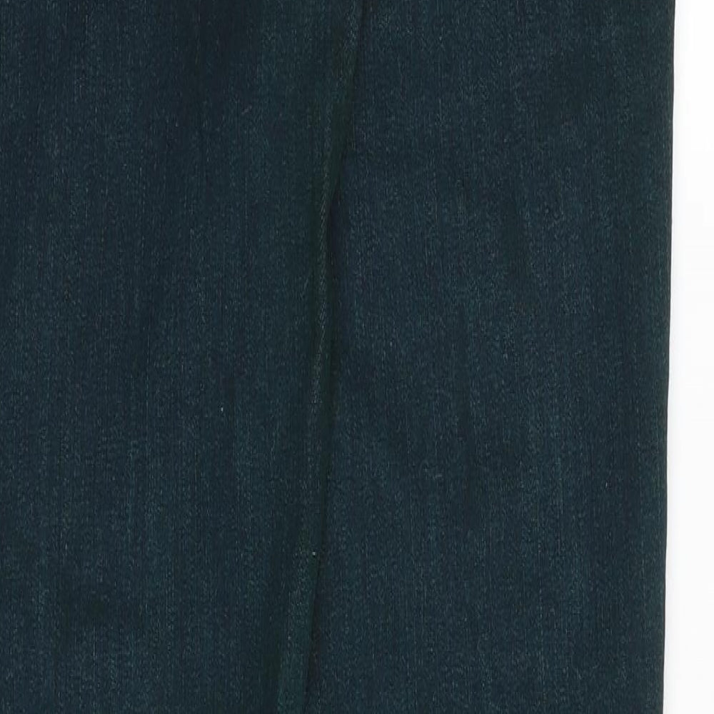 EDC Womens Green Cotton Skinny Jeans Size 28 in L32 in Regular Zip