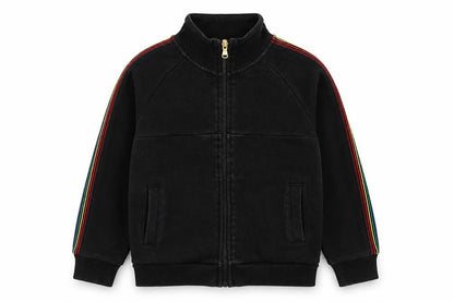 NEXT Boys Black Polyester Full Zip Sweatshirt Size 5 Years Zip