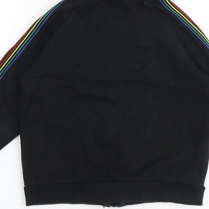 NEXT Boys Black Polyester Full Zip Sweatshirt Size 5 Years Zip