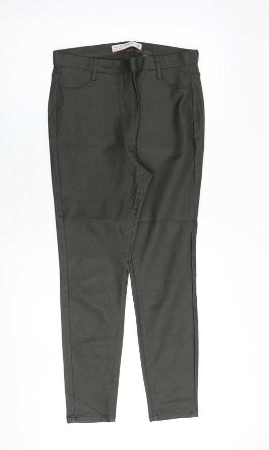 Womens UK Size 14 NEXT Regular Fit  Grey Trousers