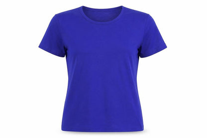 Womens UK Size 8 Marks and Spencer Black Basic T-Shirt