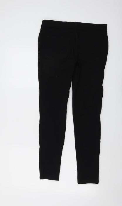 Womens UK Size 10 H&M Regular Fit Skinny Black Jeans