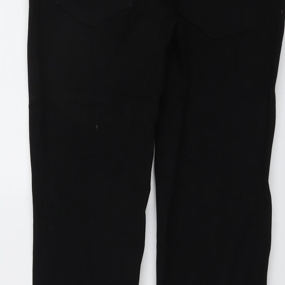 Womens UK Size 10 H&M Regular Fit Skinny Black Jeans