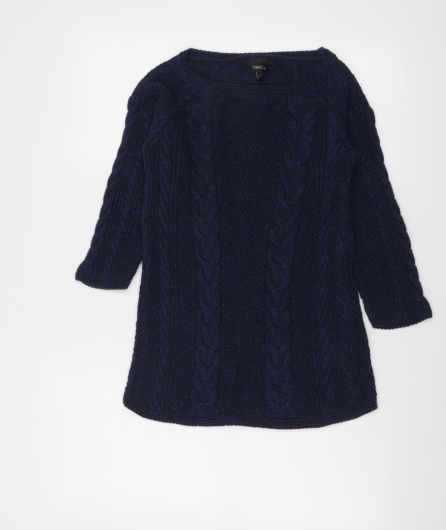 Womens UK Size 8 NEXT Blue Pullover Jumper
