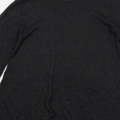 Womens UK Size XS Mohito Black Basic T-Shirt