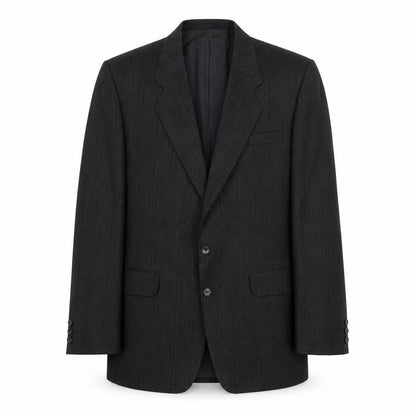 Leithauser Mens Grey Striped Wool Jacket Suit Jacket Size 42 Regular