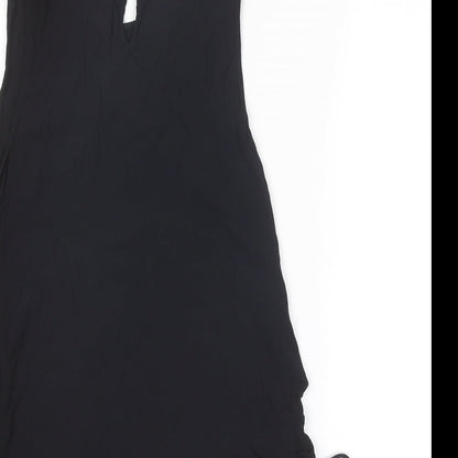 Womens UK Size 12 New Look Black Basic Tank