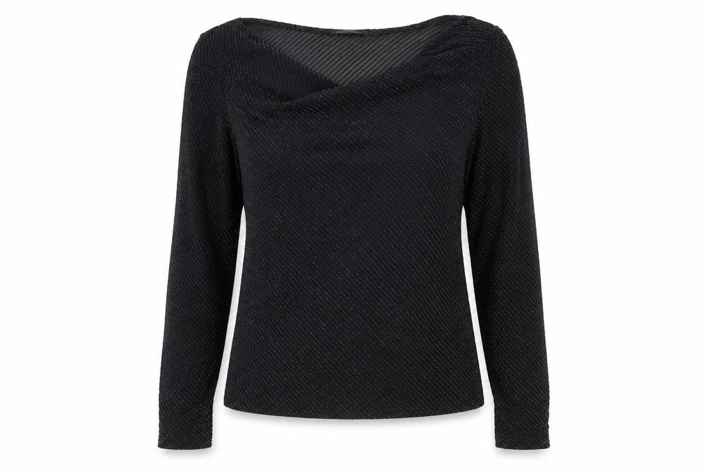 Womens UK Size 16 St Michael Black Basic Blouse