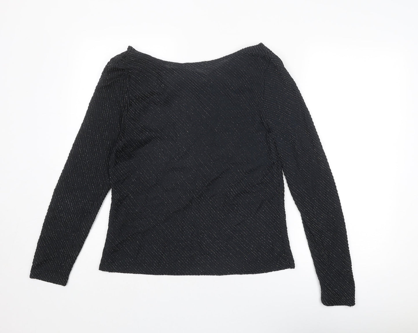 Womens UK Size 16 St Michael Black Basic Blouse