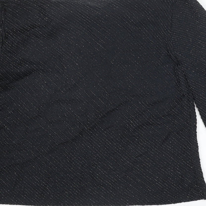 Womens UK Size 16 St Michael Black Basic Blouse