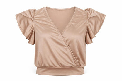 Womens UK Size 6 New Look Beige Basic Tank