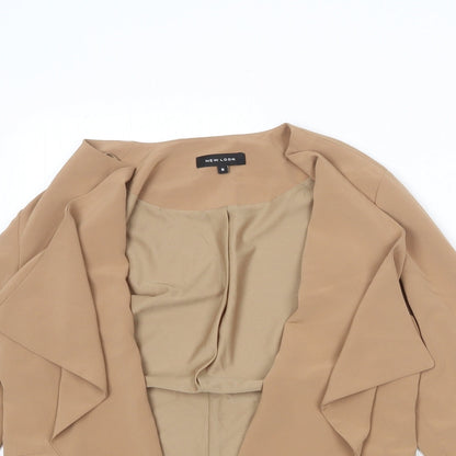 Womens UK Size 8 New Look Brown Jacket