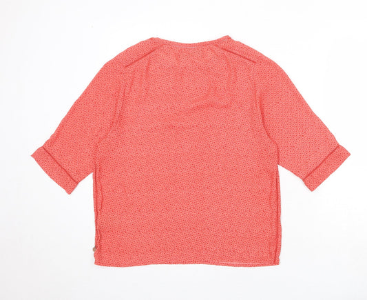 Womens UK Size 6 Scotch & Soda Red Basic Blouse