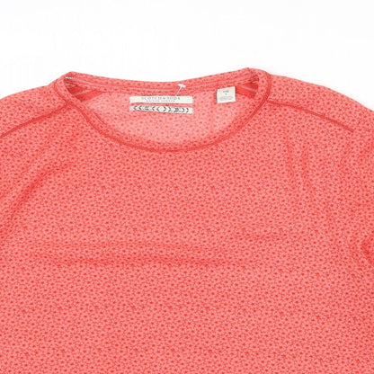 Womens UK Size 6 Scotch & Soda Red Basic Blouse
