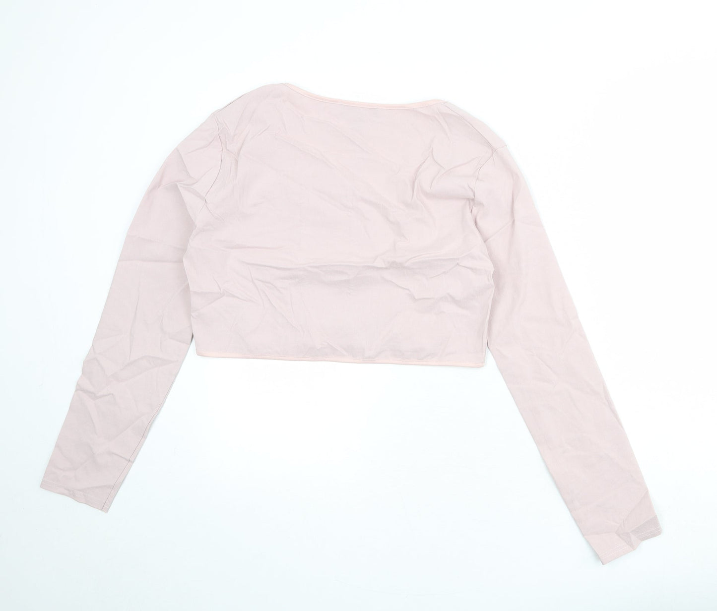 Womens UK Size 22 New Girl Order Pink Cropped Blouse