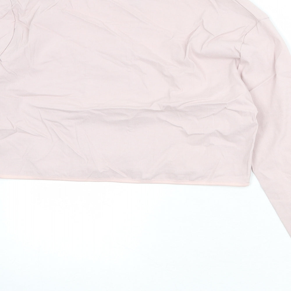 Womens UK Size 22 New Girl Order Pink Cropped Blouse
