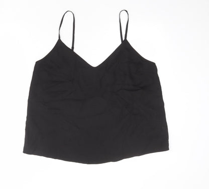 Womens UK Size 16 ASOS Black Camisole Tank
