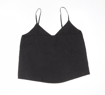 Womens UK Size 16 ASOS Black Camisole Tank