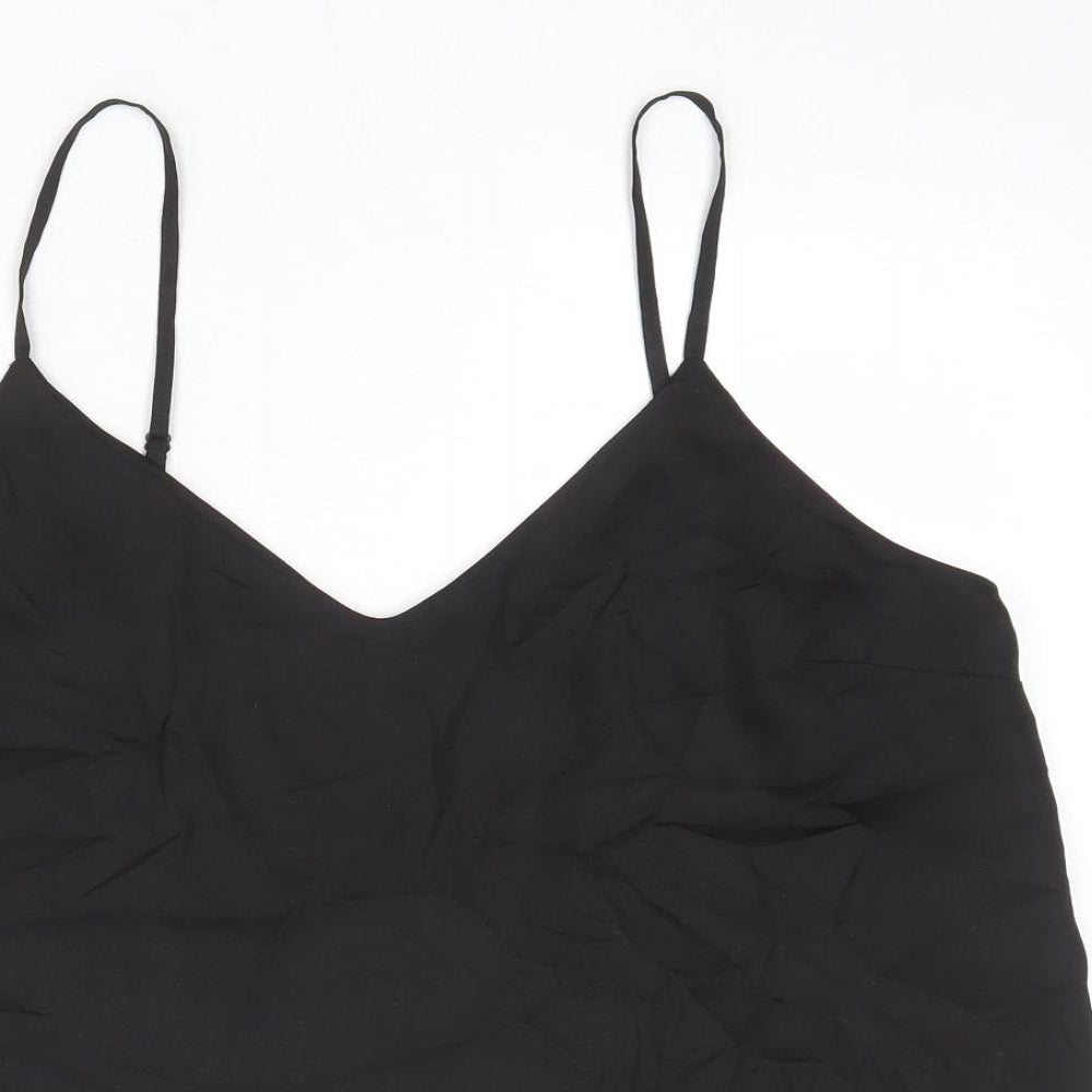 Womens UK Size 16 ASOS Black Camisole Tank